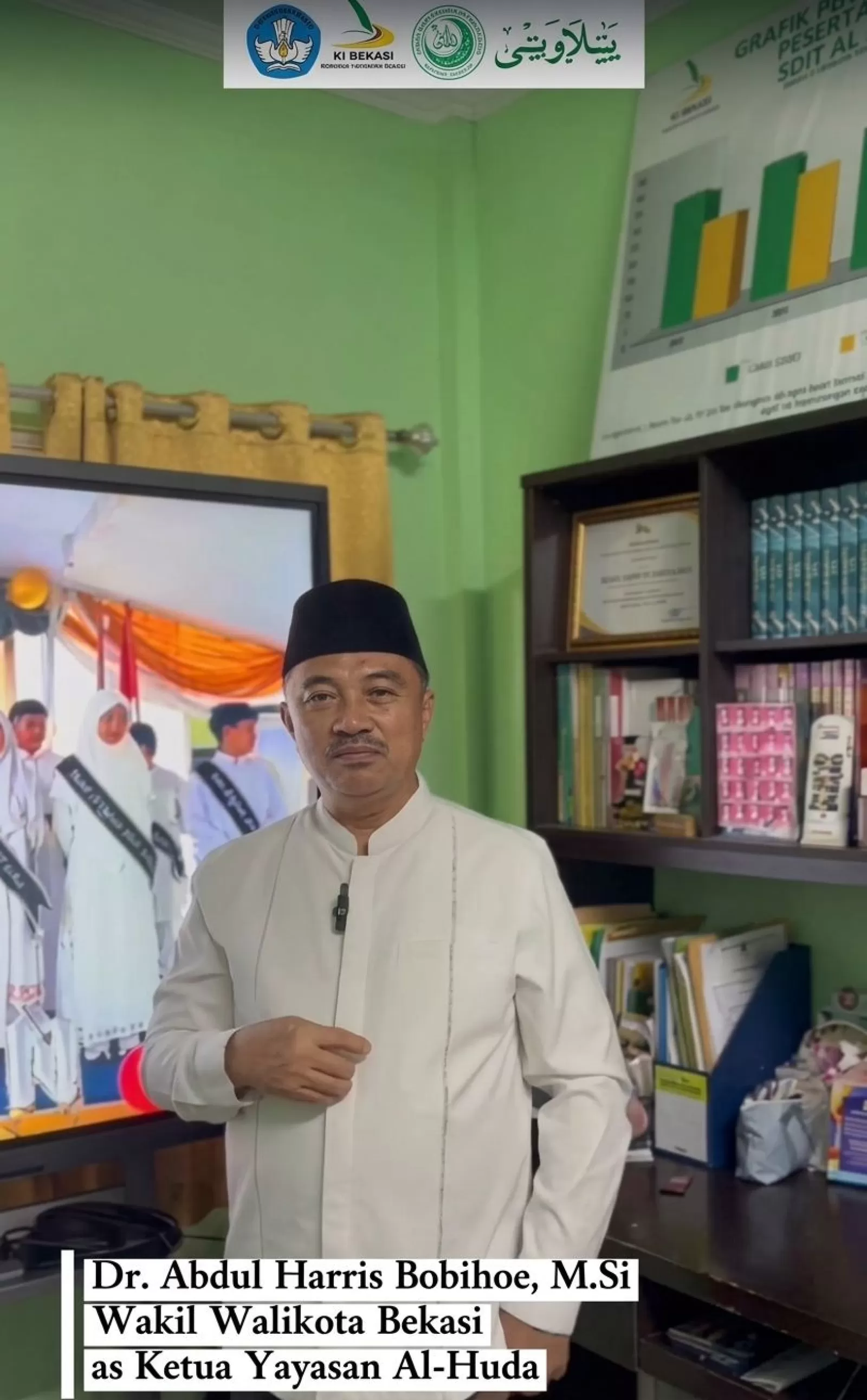 Ketua Yayasan Al Huda Kelapa Gading