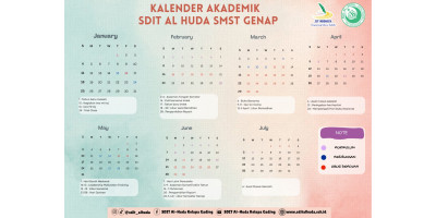 Kalender Pendidikan SDIT Al-Huda