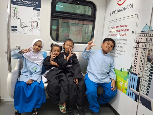 SDIT AL-HUDA Kelapa Gading dan LRT Jakarta Dukung Edu Wisata Berbasis Transportasi Modern Terintegrasi